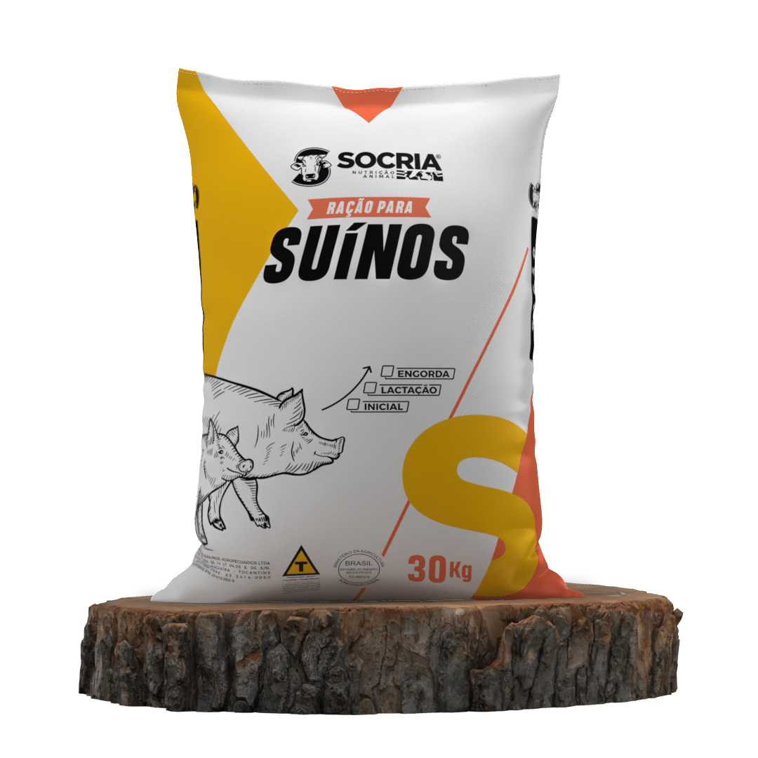 Ração suíno engorda - Socria Produtos Agropecuários